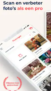 Fotoscanner van Photomyne screenshot