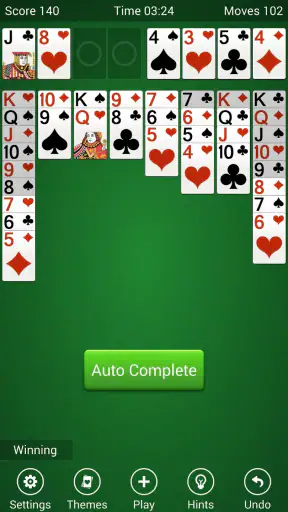 FreeCell Solitaire screenshot