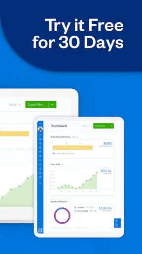 FreshBooks Invoicing App screenshot