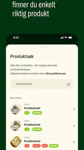 Frifor — Forstå hva du spiser! screenshot