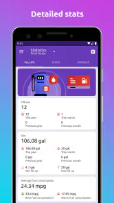 Fuelio: brandstof en kosten screenshot