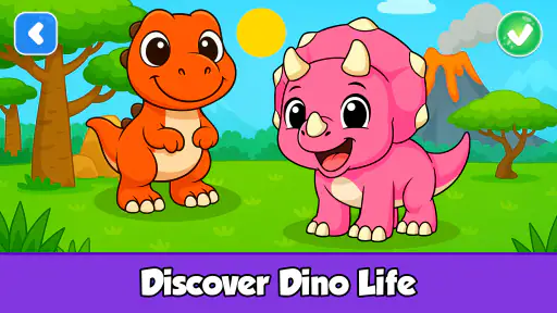 Fun Dinosaur Games for Kids screenshot