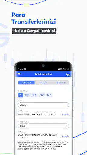 Gedik Trader : Stock Market screenshot