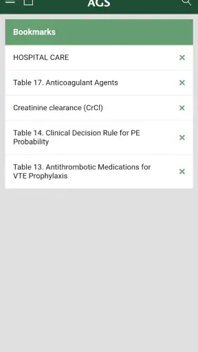 Geriatrics At Your Fingertips screenshot