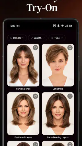 Get The Look: Hairstyle Try On screenshot