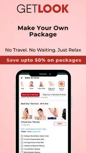 GetLook Salon at Home Services screenshot