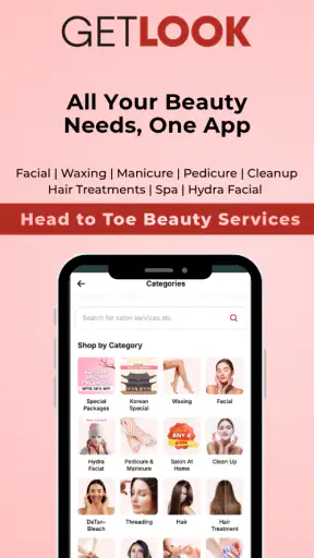 GetLook Salon at Home Services screenshot