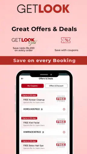 GetLook Salon at Home Services screenshot