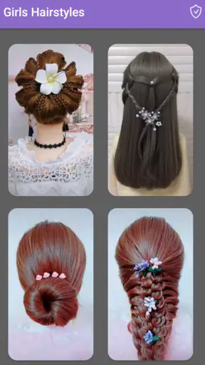 Girls Hairstyles Step By Step screenshot