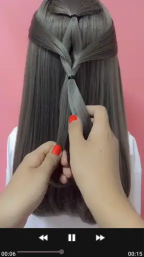 Girls Hairstyles Step By Step screenshot
