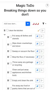 Goblin Tools screenshot