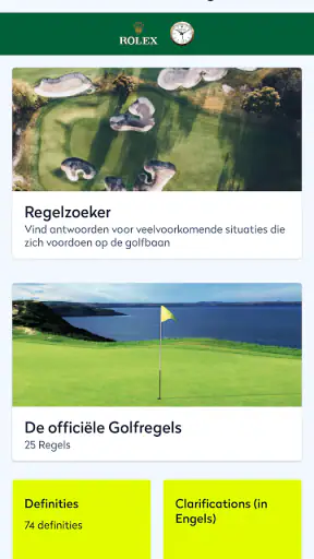 Golfregels 2023 screenshot