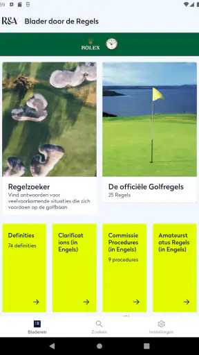 Golfregels 2023 screenshot