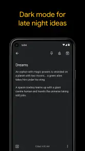 Google Keep screenshot
