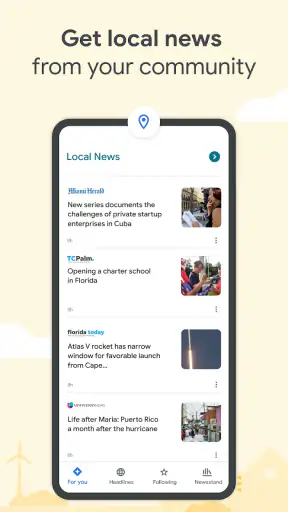 Google Nieuws screenshot