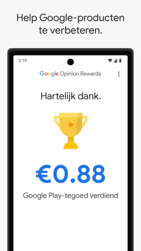 Google Opinion Rewards screenshot