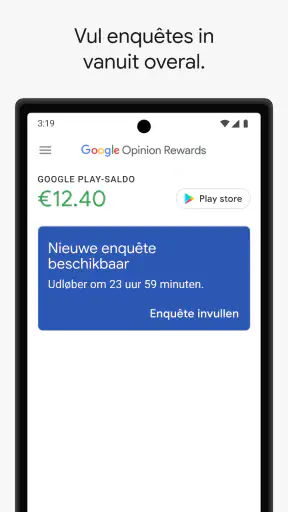Google Opinion Rewards screenshot