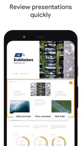 Google Presentaties screenshot