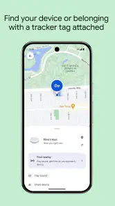 Vind-plek van Google screenshot