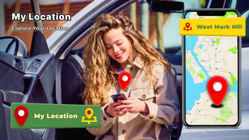 GPS Map Voice Navigation Route screenshot