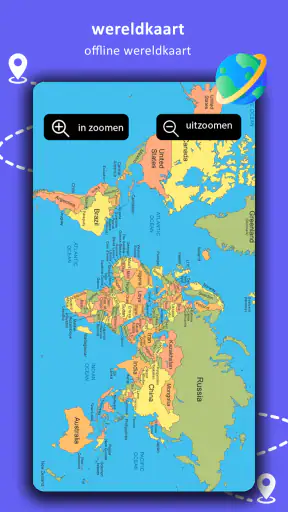 GPS-navigatie, kaarten & route screenshot