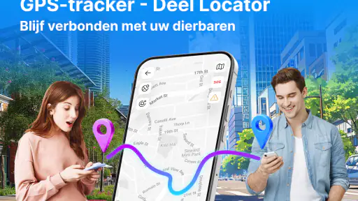 GPS-tracker: Locatie delen screenshot