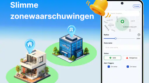 GPS-tracker: Locatie delen screenshot