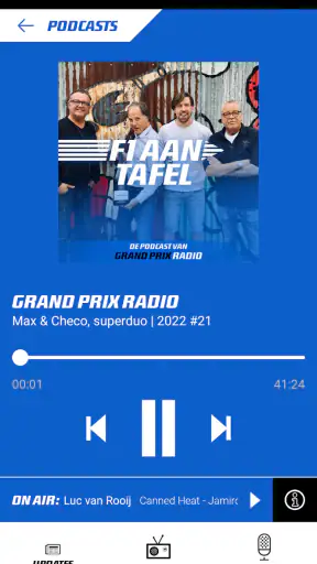 Grand Prix Radio screenshot