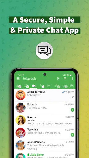 Graph Messenger screenshot