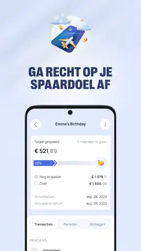 Grassfeld - Huishoudboekje app screenshot