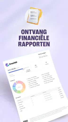 Grassfeld - Huishoudboekje app screenshot