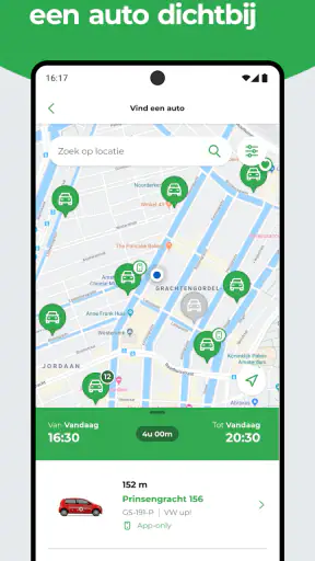 Greenwheels – Deelauto screenshot