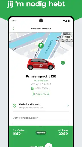 Greenwheels – Deelauto screenshot