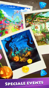 Gummy Drop: match 3 en bouw screenshot