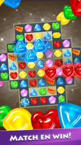 Gummy Drop: match 3 en bouw screenshot