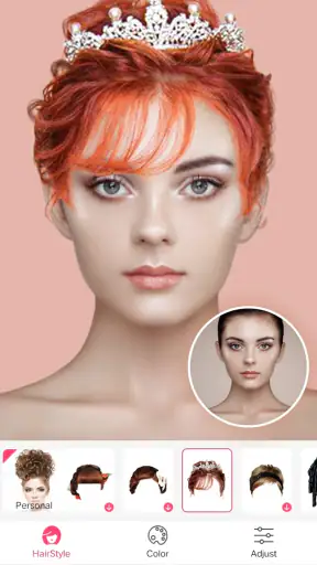 Hairstyle Changer - HairStyle screenshot