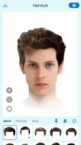 Hairstyle Try On: 600 Haircuts screenshot