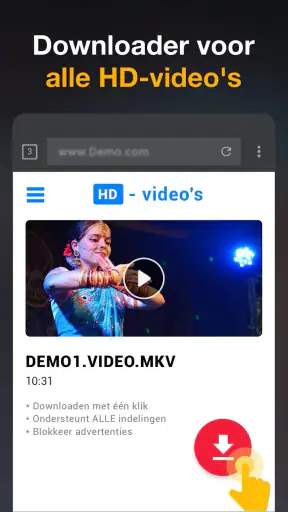 HD-videodownloaderapp screenshot