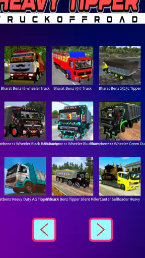 Heavy Tipper Truck Offroad screenshot