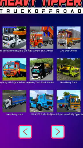 Heavy Tipper Truck Offroad screenshot