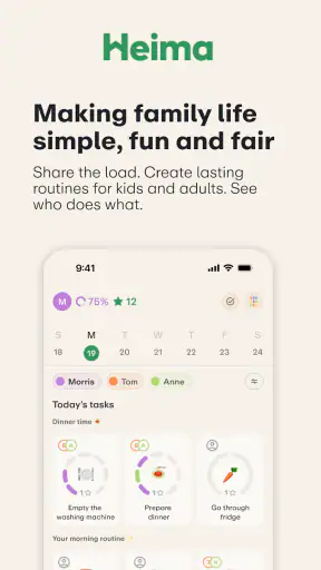 Heima: Gezinsplanner & Klusjes screenshot