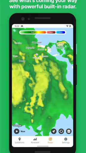 Hello Weather screenshot