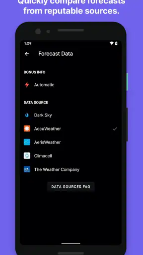 Hello Weather screenshot