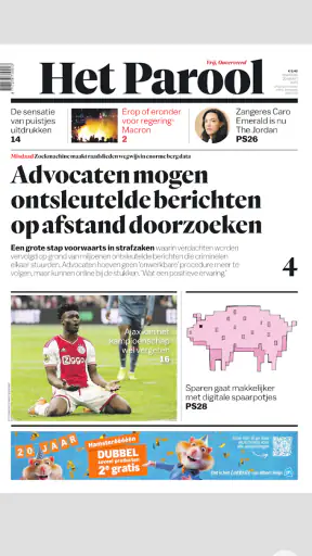 Het Parool digitale krant screenshot