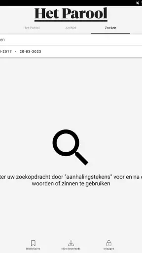 Het Parool digitale krant screenshot