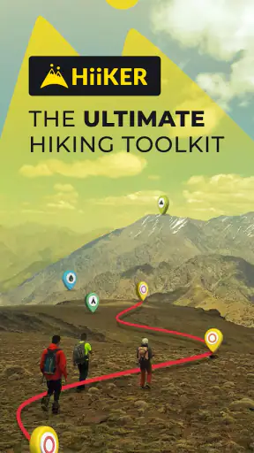 HiiKER: De Wandelkaarten App screenshot