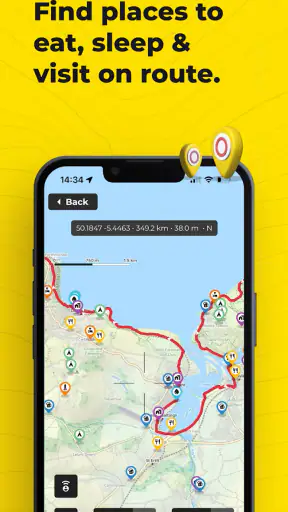 HiiKER: De Wandelkaarten App screenshot