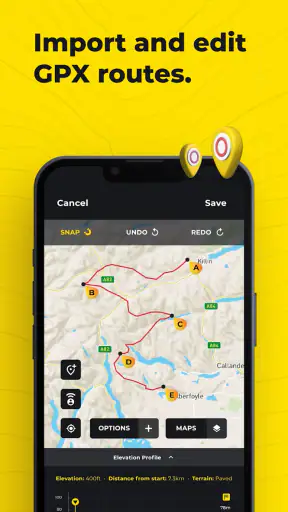 HiiKER: De Wandelkaarten App screenshot
