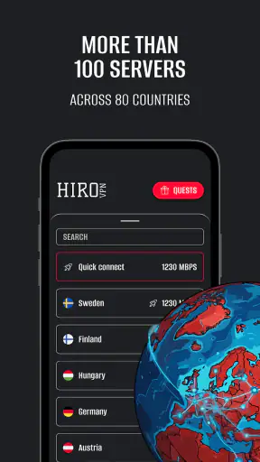 HiroVPN: Snelle VPN Proxy screenshot