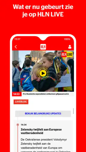 HLN.be screenshot